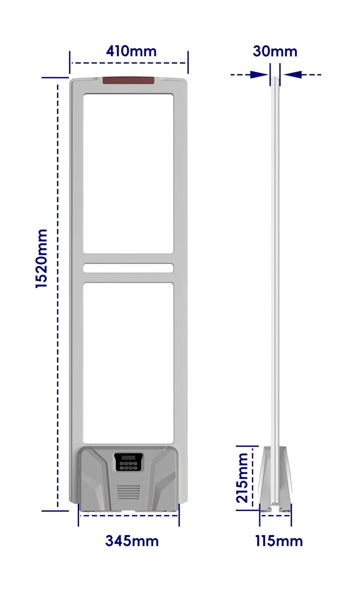 EAS apsaugos sistema ir 58 kHz DR etiketė